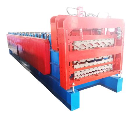 Three Deck Roll Forming Sheet Machine