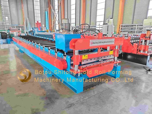 Shaft Diameter Dia 75mm Corrugated Sheet Rolling Machine For Thickness 0.4-0.6mm